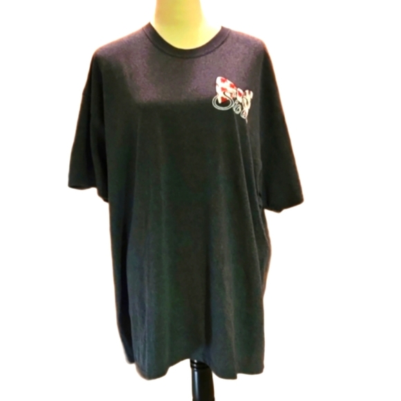 Port and Company Georgia Bulldog Sic 'em Gray Short Sleeve Tee women size 2X - Picture 2 of 9